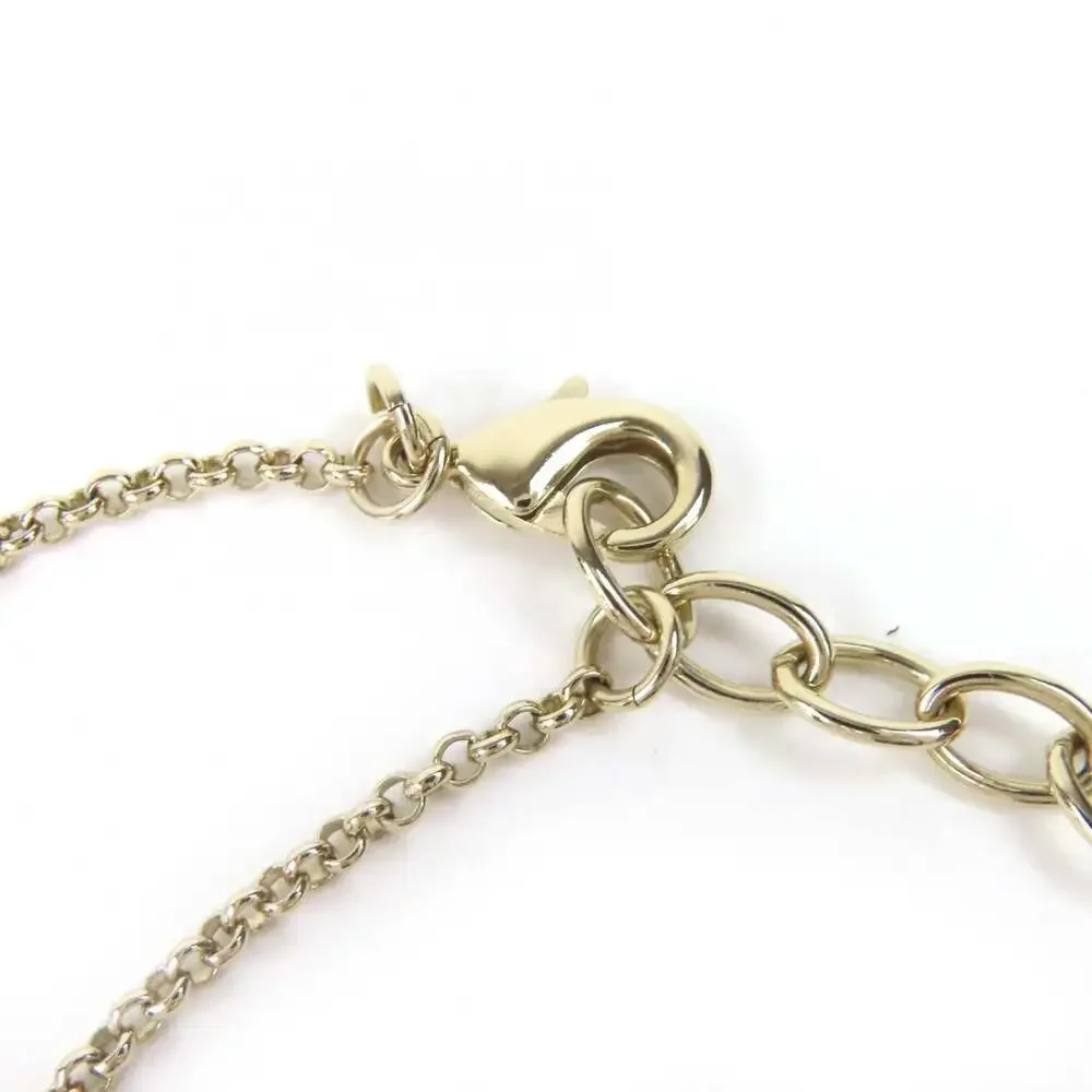 Chanel Cc Logo Pendant Necklace Metal #261340C11B